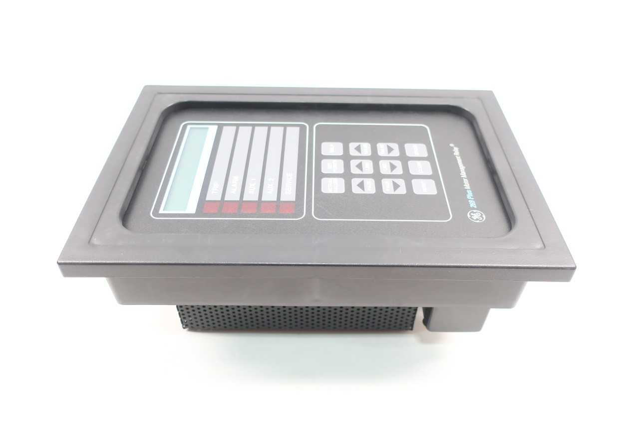 GE 269PLUS-100N-HI MOTOR MANAGEMENT RELAY 80-265V-AC - ELECTRIC MOTORS