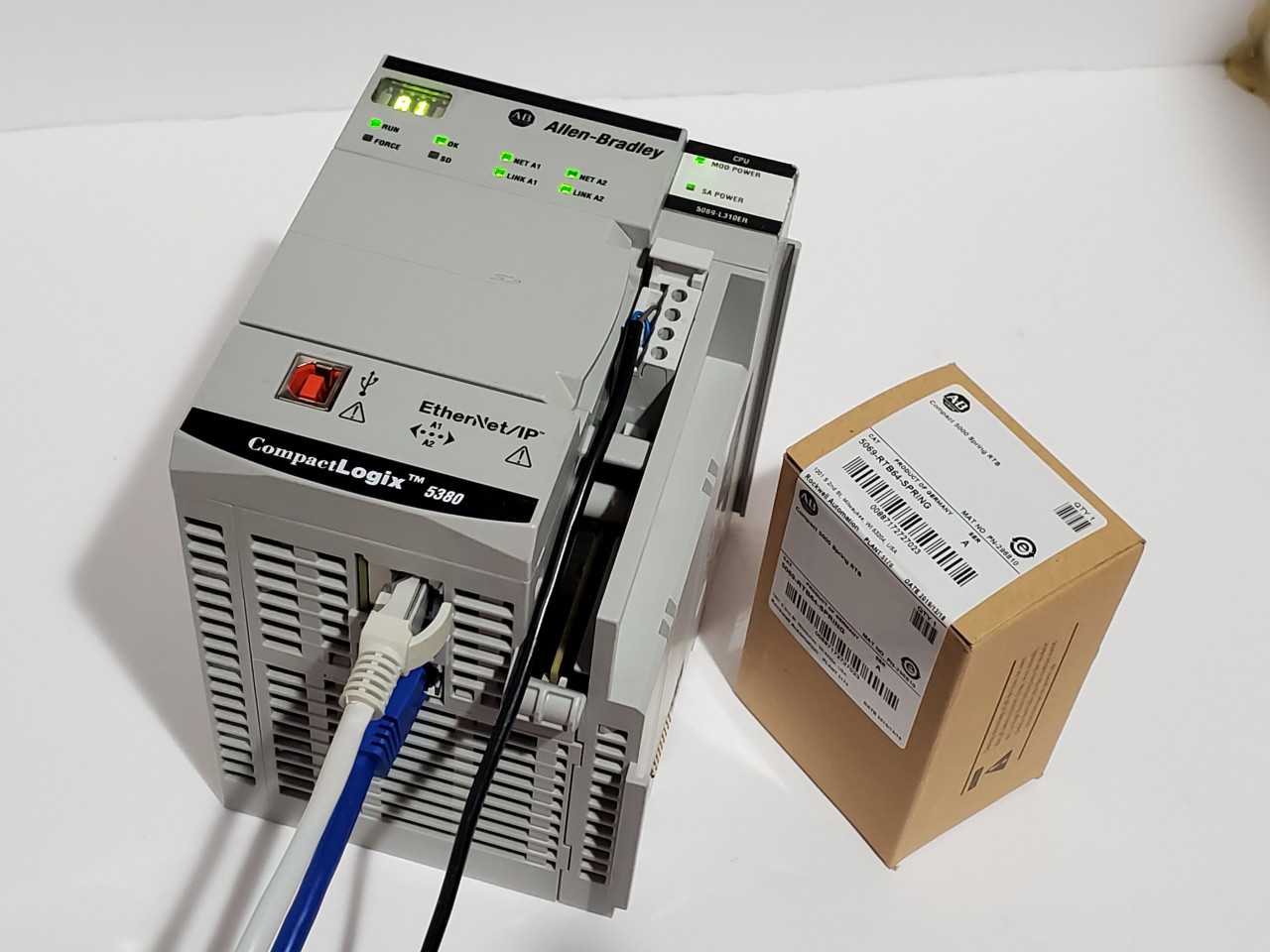 Allen Bradley CompactLogix 5069-L310ER Plus Brand new 5069-RTB64 Spring - AUTOMATION & CONTROLS Allen Bradley CompactLogix 5069-L310ER Plus Brand new 5069-RTB64 Spring - AUTOMATION & CONTROLS