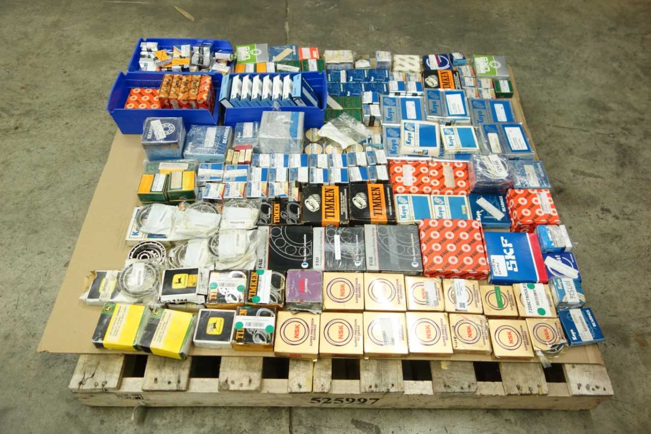 PALLET OF ASSORTED ROLLER BEARINGS - BEARINGS