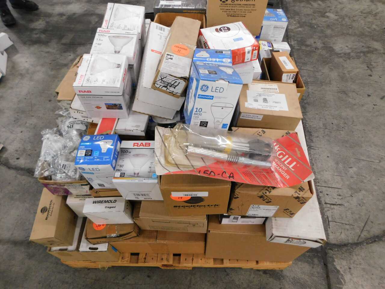 Pallet of Misc Electrical Supplies - ELECTRICAL COMPONENTS