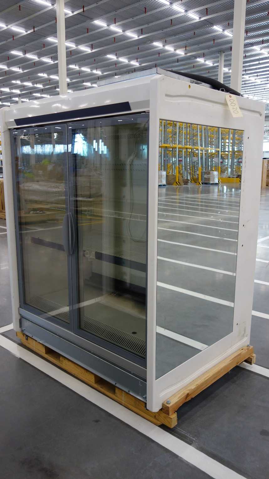 AHT VENTO GREEN MC FREEZE 156 2 DOOR MULTI-SHELF CHEST CAKE FREEZER 1.050W 208-240V-AC - 