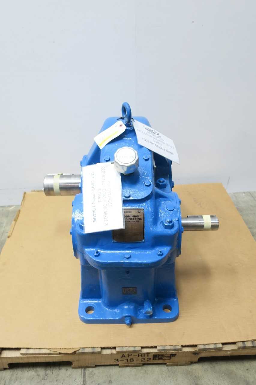 DOMINION ENGINEERING SR-11 ENCLOSED GEAR DRIVE - GEAR REDUCERS DOMINION ENGINEERING SR-11 ENCLOSED GEAR DRIVE - GEAR REDUCERS