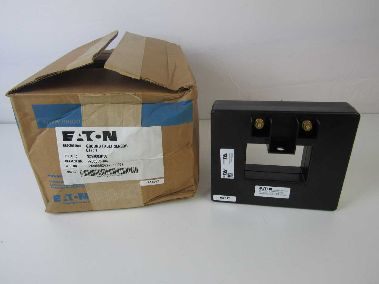 Lot of 2x Neutral Current Sensors - INSTRUMENTATION