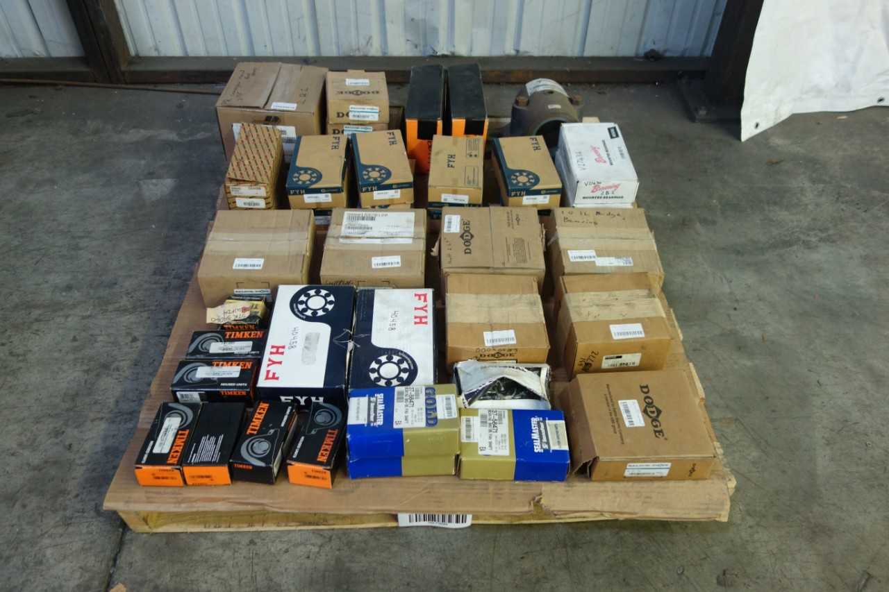 PALLET OF ASSORTED BEARINGS - BEARINGS
