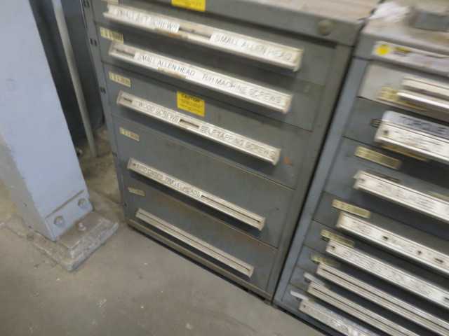 5 Drawer Vidmar Cabinet with Contents - MISCELLANEOUS