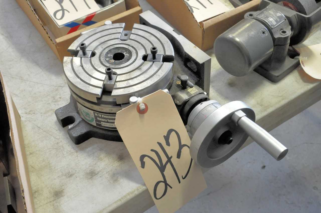Elephant Model ERT-HV6, 6" Rotary Table - MACHINING ACCESSORIES & TOOLING