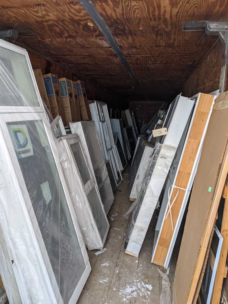 Full trailer load of various size new windows and doors - MISCELLANEOUS Full trailer load of various size new windows and doors - MISCELLANEOUS