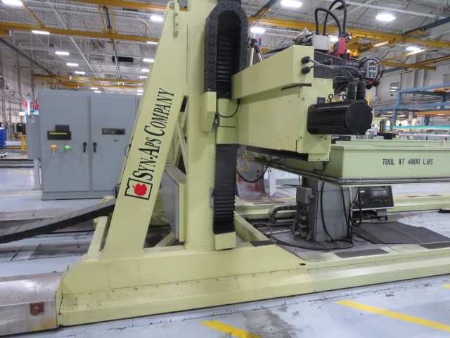 Gemcor CNC Horizontal Drill/Rivet Machine w/2 Axis Positioner Model: DM N846 - MACHINING ACCESSORIES & TOOLING