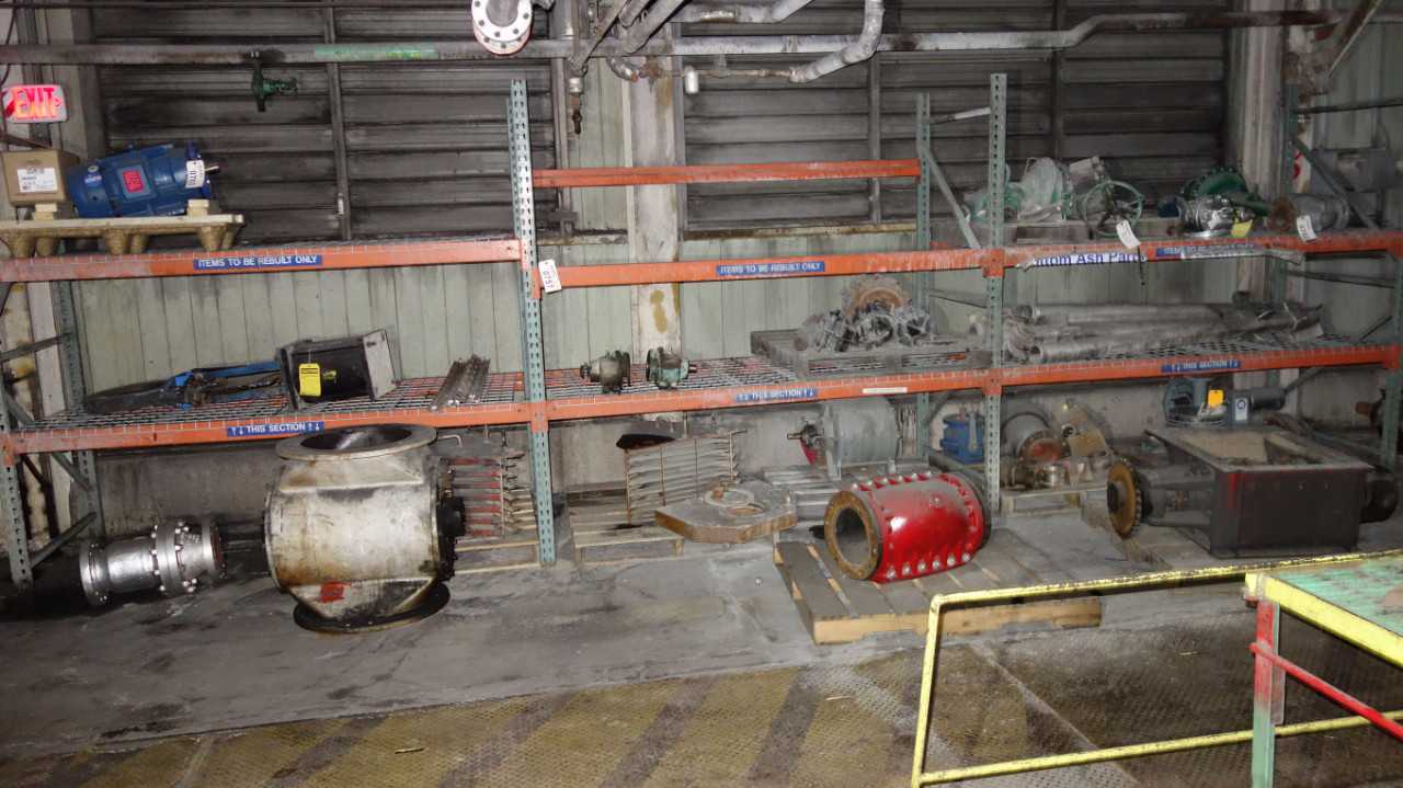 CONTENTS OF 3X SECTIONS RACKING (EXCLUDING 703, 702) - PALLET RACKING