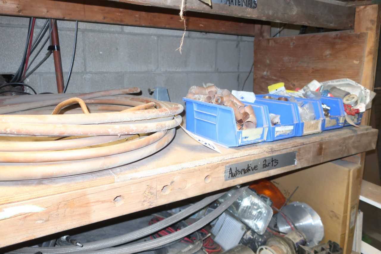 LOT OF ASSORTED COPPER/BRASS FITTINGS - PROCESS EQUIPMENT