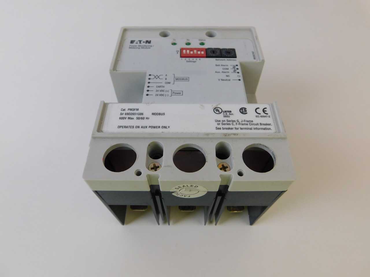 Quantity 1 of Eaton PM3FM Power Monitoring Meter Module - AUTOMATION & CONTROLS