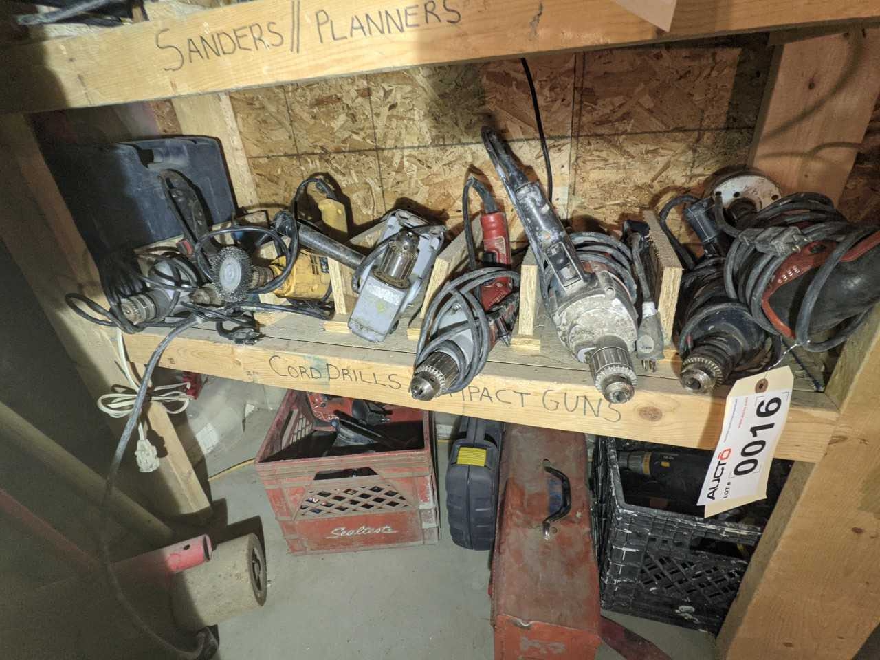 Lot of 6 drill machines - ELECTRIC POWER TOOLS