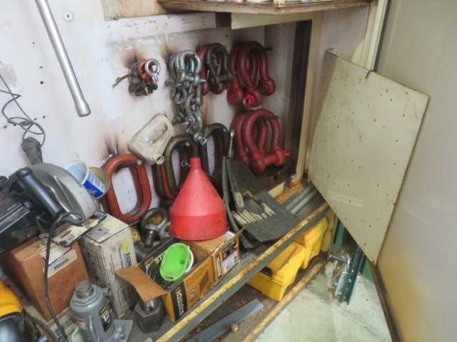 Cabinet and all contents - MISCELLANEOUS