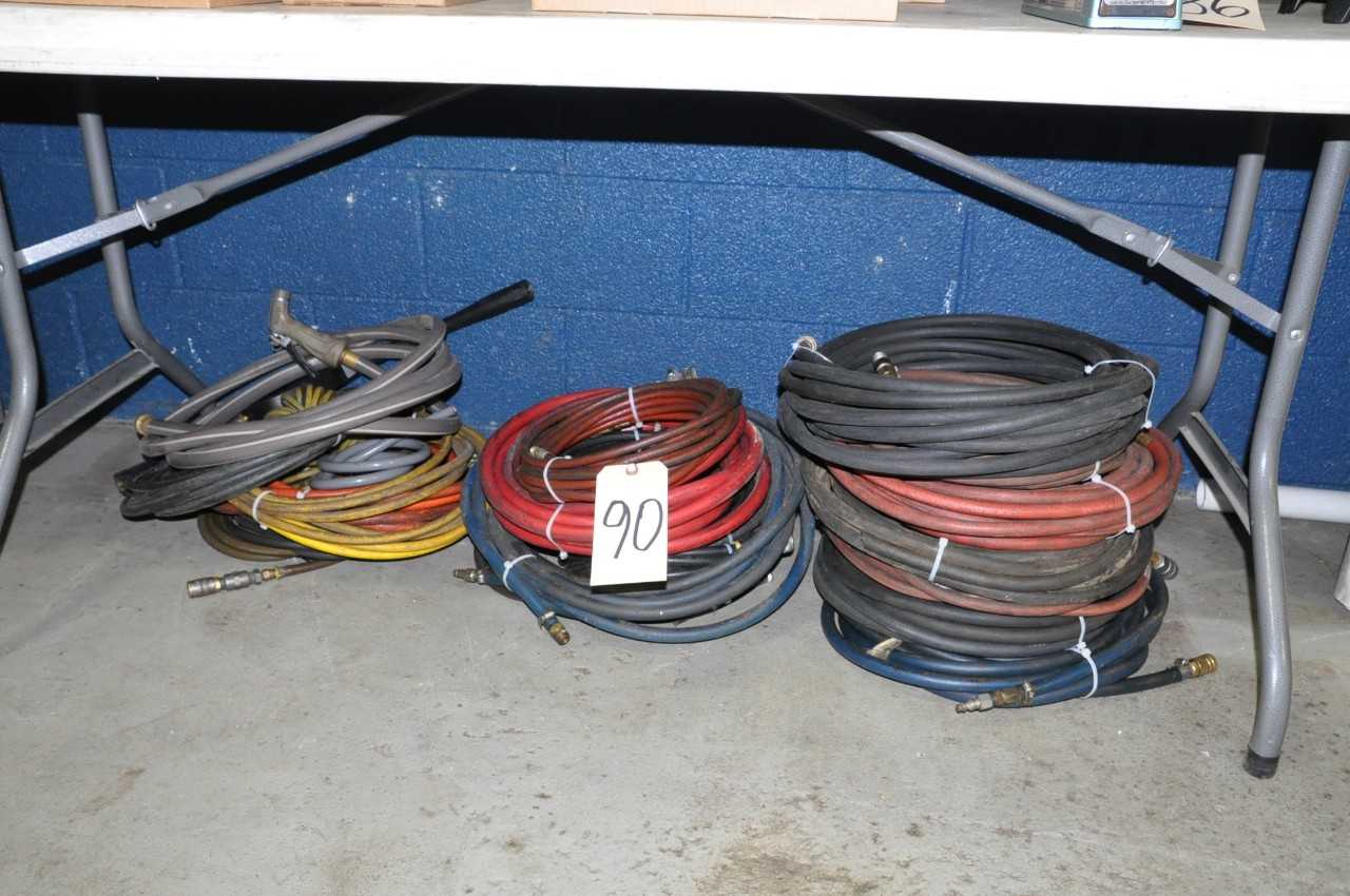 Air Hoses Under 1 Table - HOSE