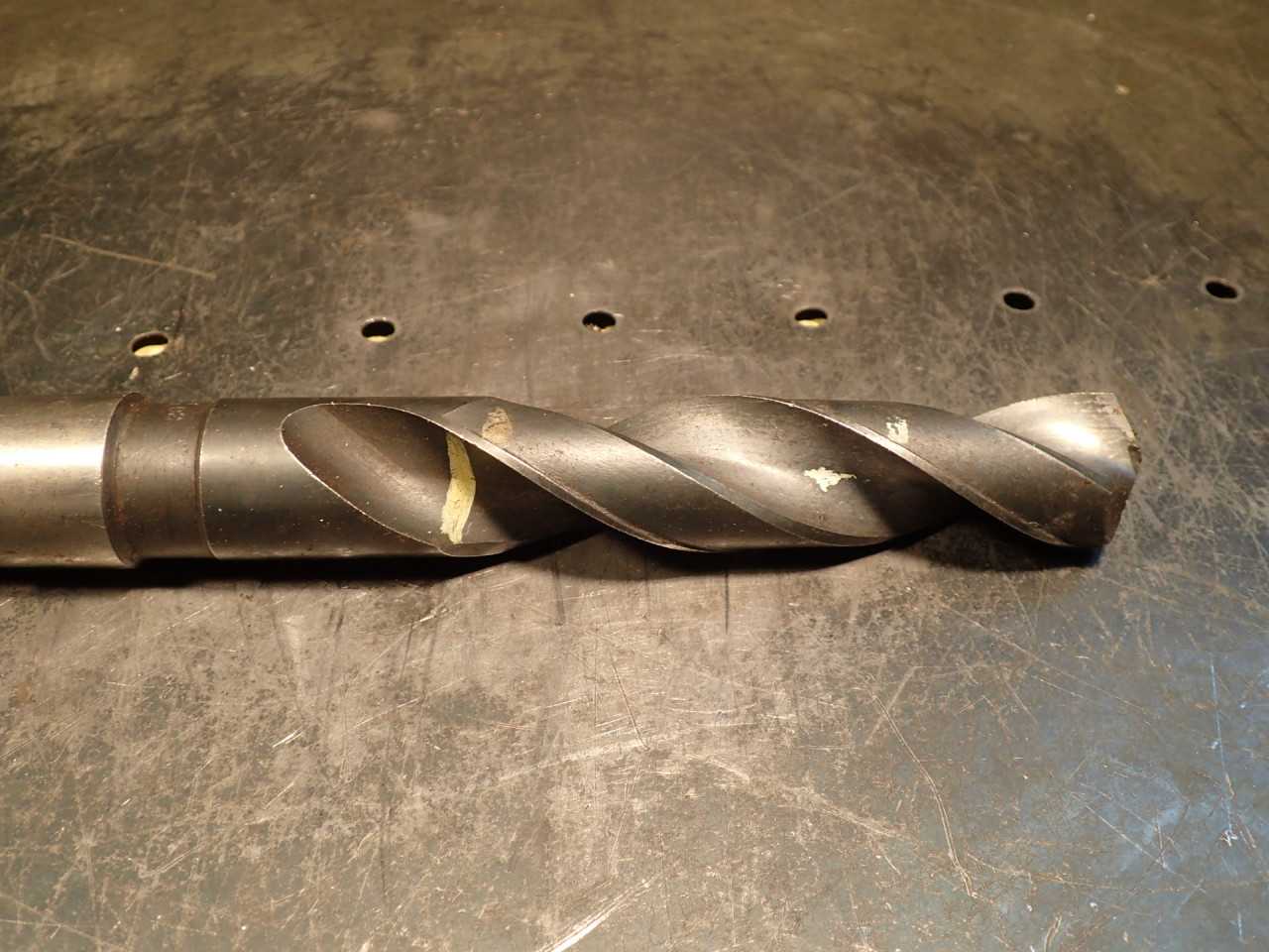 George Whalley 1-5/32" 1.1562 Coolant Thru Drill Bit Morse Taper 4 Shank MT4 4MT - WORKHOLDING