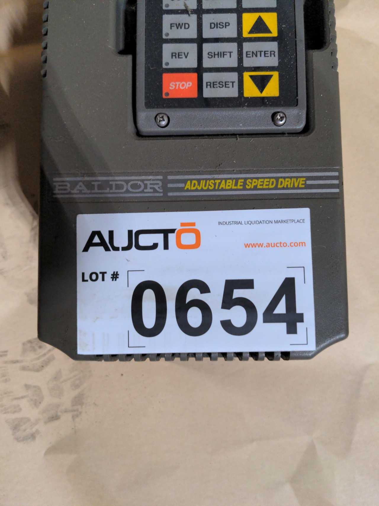 BALDOR ADJUSTABLE SPEED DRIVE - MISCELLANEOUS