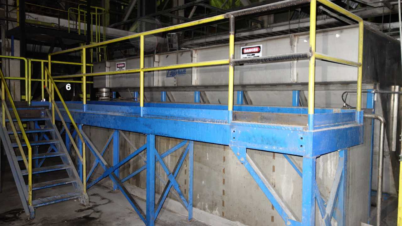 ELLIS CLARIFIER MIXING TANK FFT-1500 300GPM - PROCESS EQUIPMENT