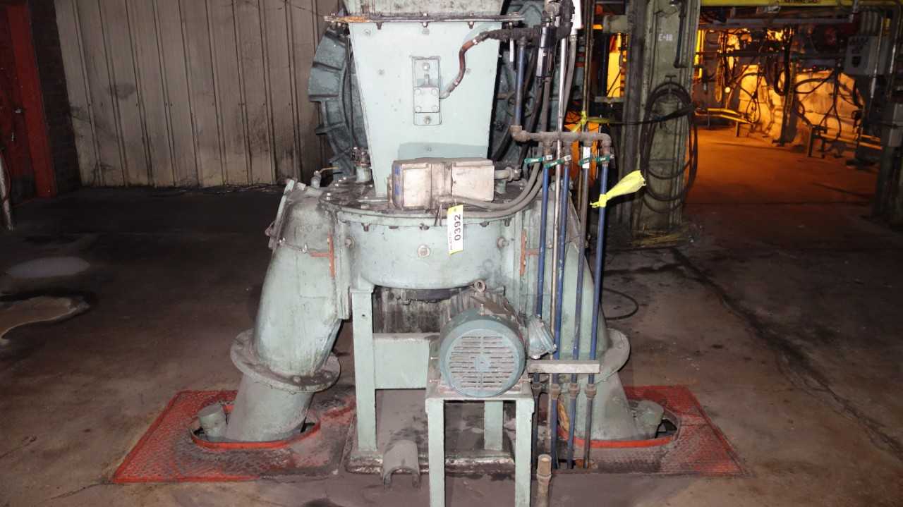COAL FEEDER W/ RELIANCE 7.5HP 230/460V-AC MOTOR, JORDAN LA-2410 ACTUATOR - PROCESS EQUIPMENT