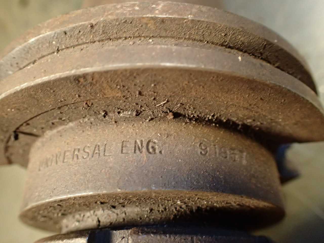 Universal Engineering 91957 TG-100 Collet Chuck CAT-50 V-Flange Taper Shank - MACHINING ACCESSORIES & TOOLING