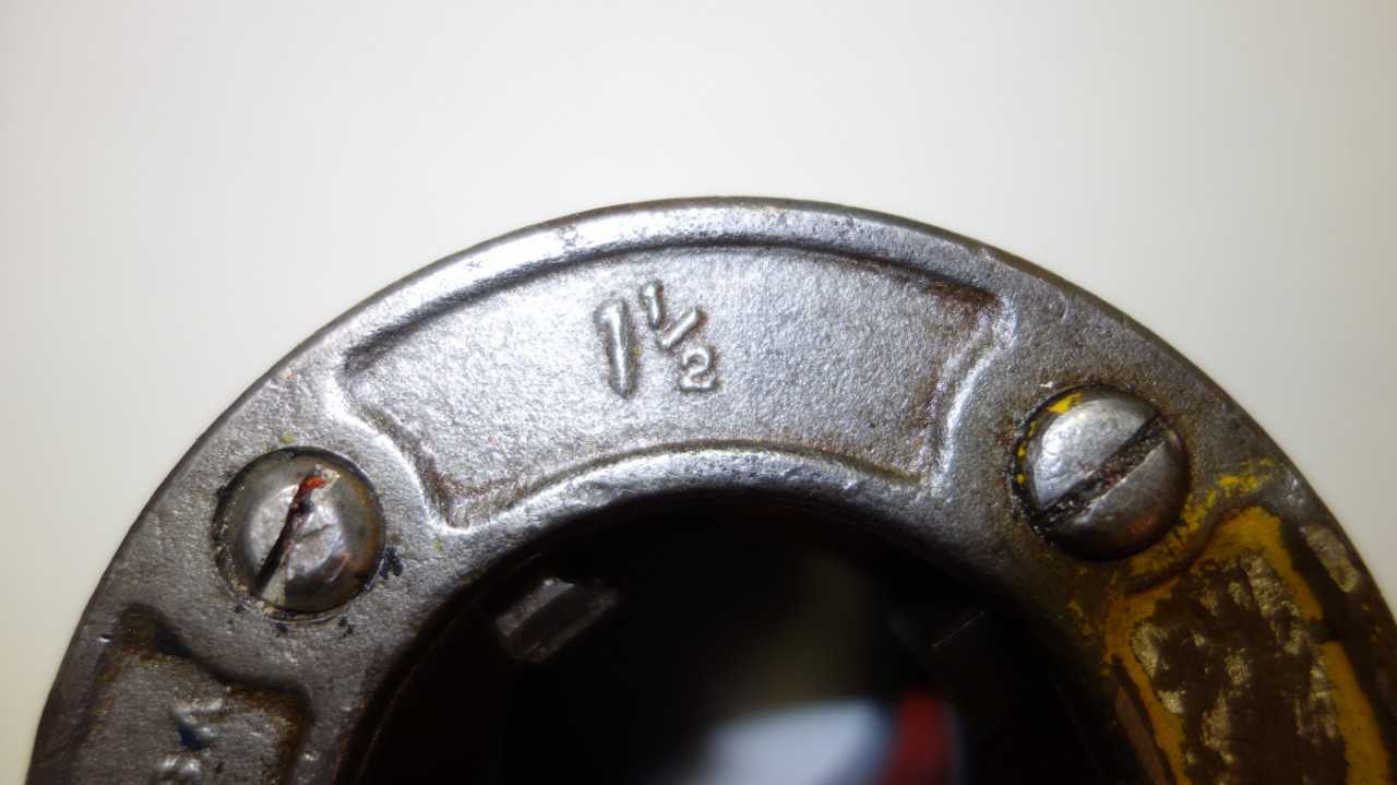 RIDGID 1-1/2 IN PLASTIBOND DIE - ELECTRIC POWER TOOLS