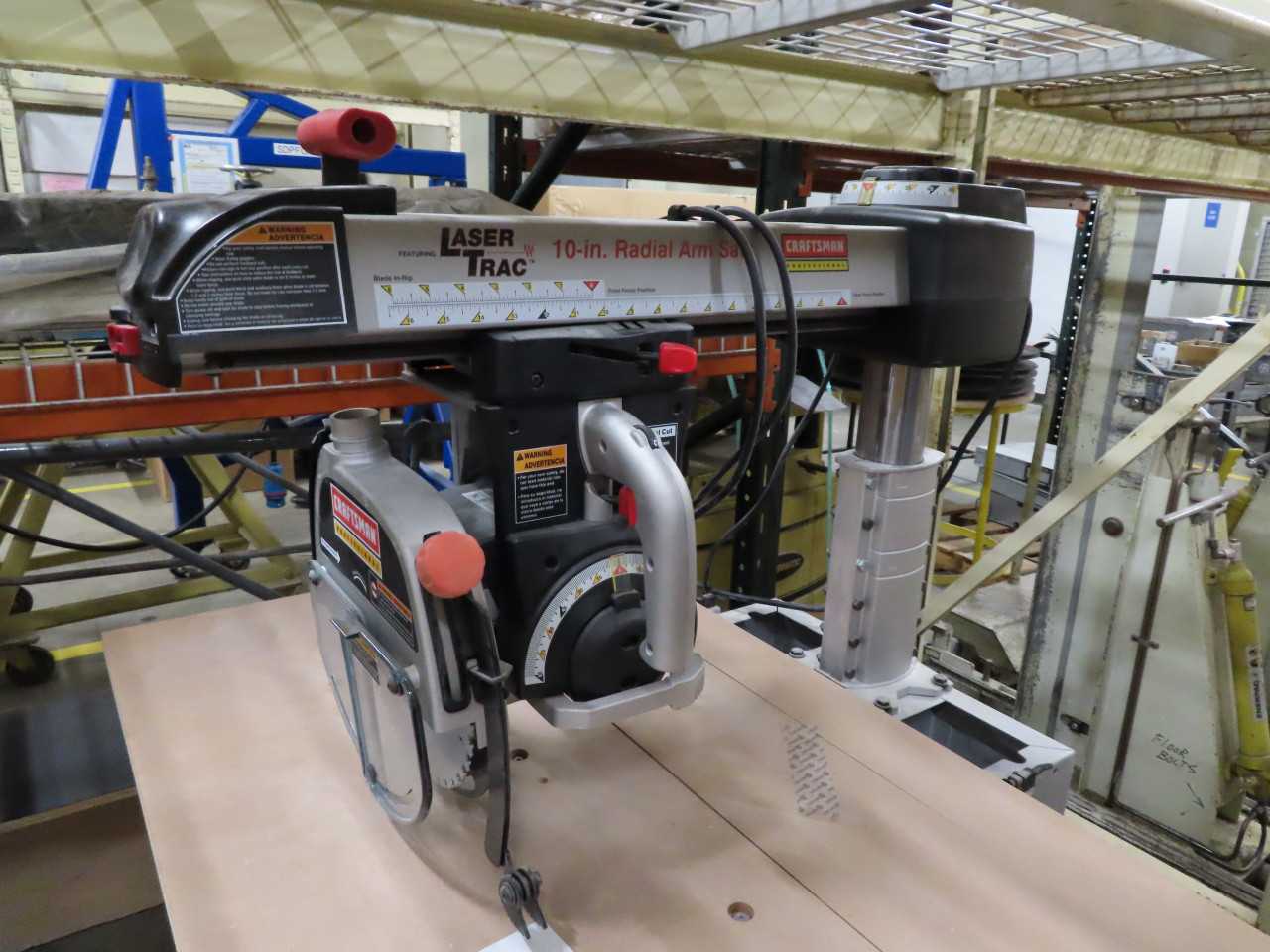 Craftsman Radial Arm Saw with Lasertrac; Model 315 2201 - METAL SAWS