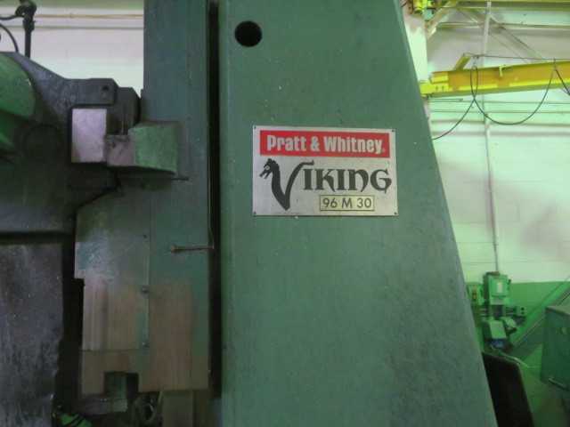 Pratt and Whitney Viking 96 M 30 horizontal machining center - MISCELLANEOUS
