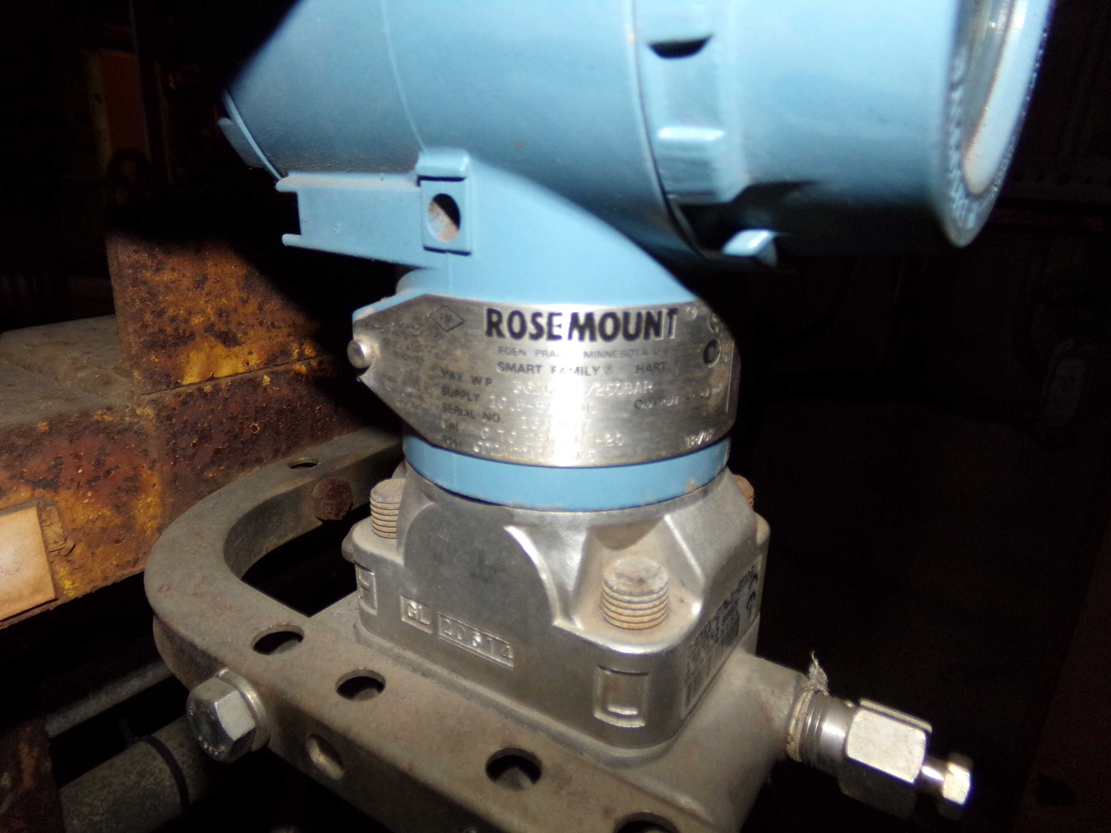 2002 ROSEMOUNT CD2A22A1AB4M5 TRANSMITTER - INSTRUMENTATION