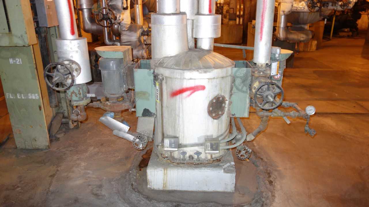 INGERSOLL DRESSER 5HP 230/460V-AC CONDENSATE RETURN PUMP ASSEMBLY - PUMPS