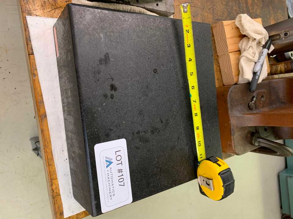 Granite Surface Plate - PROCESS EQUIPMENT