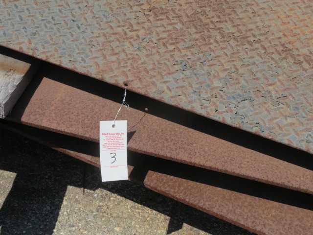 Assorted Metal Plate 3/8" x 4' X 8' various - MACHINING EQUIPMENT