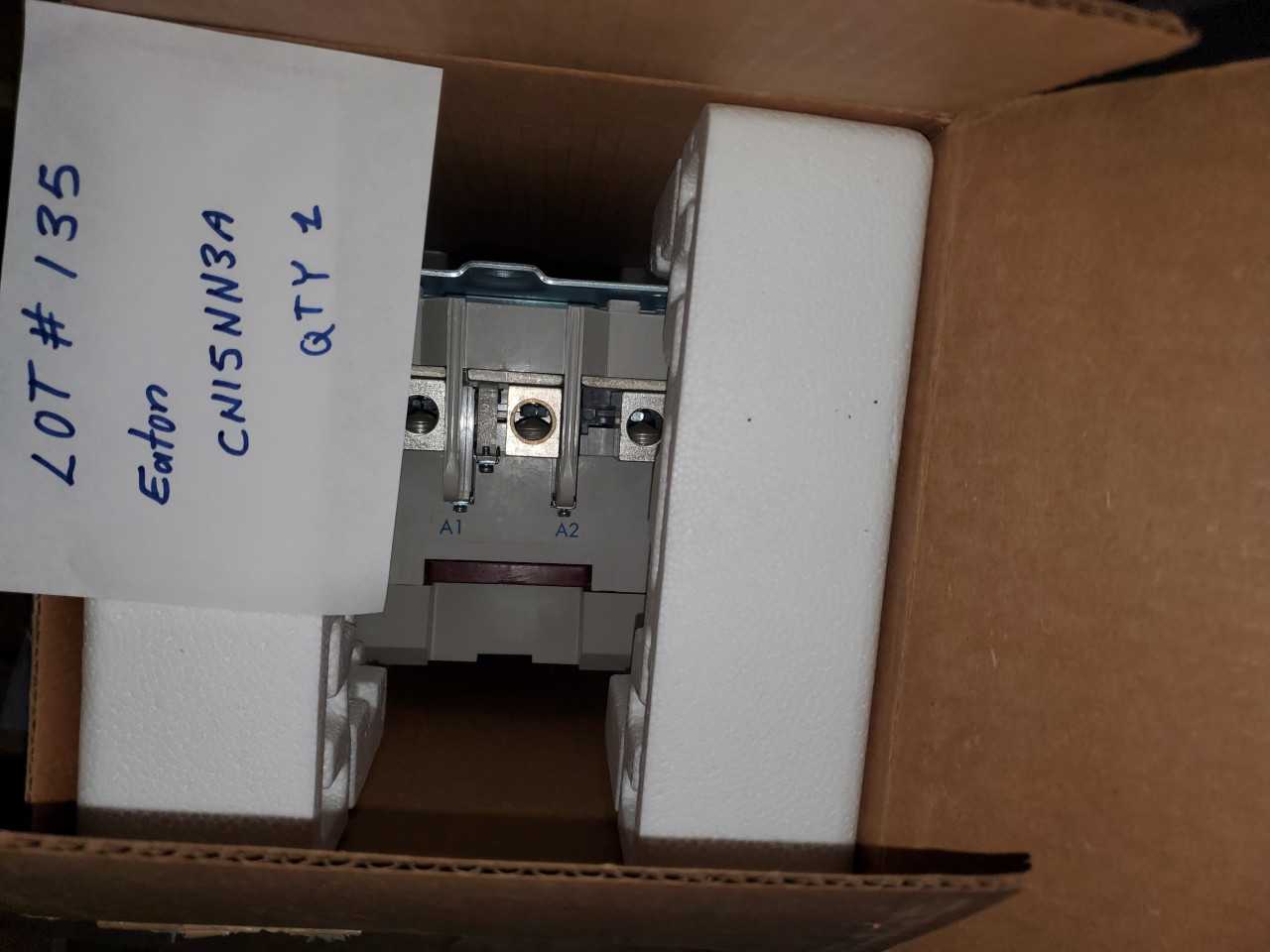 EATON NEMA SIZE4 CONTACTOR CN15NN3A QTY. 1 - CONTACTORS