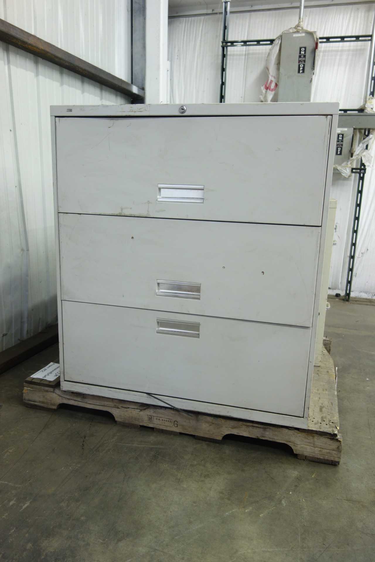 LOT OF 3 CABINETS - TOOL STORAGE