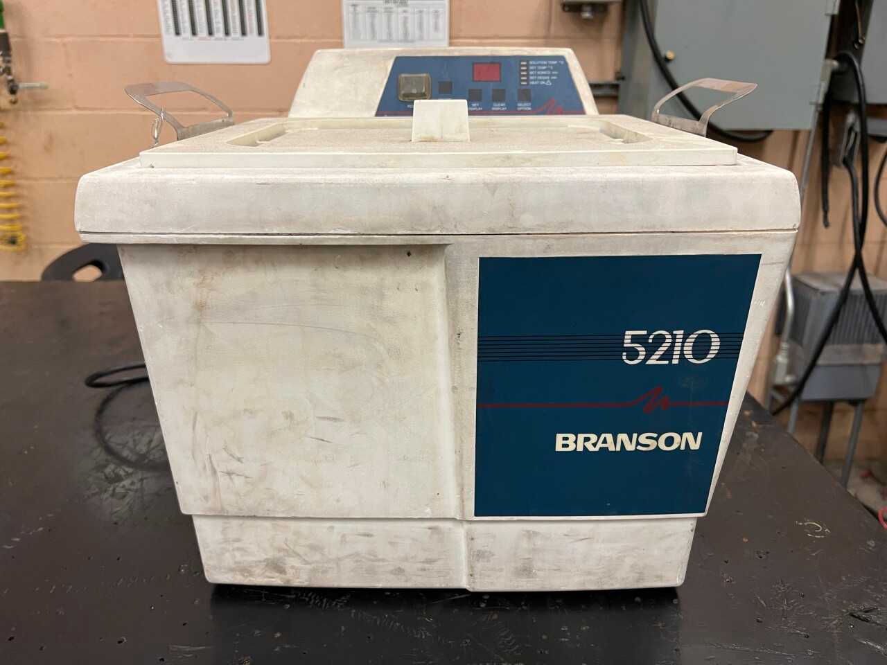 Branson 5210 ultrasonic cleaner - LAB & SCIENTIFIC