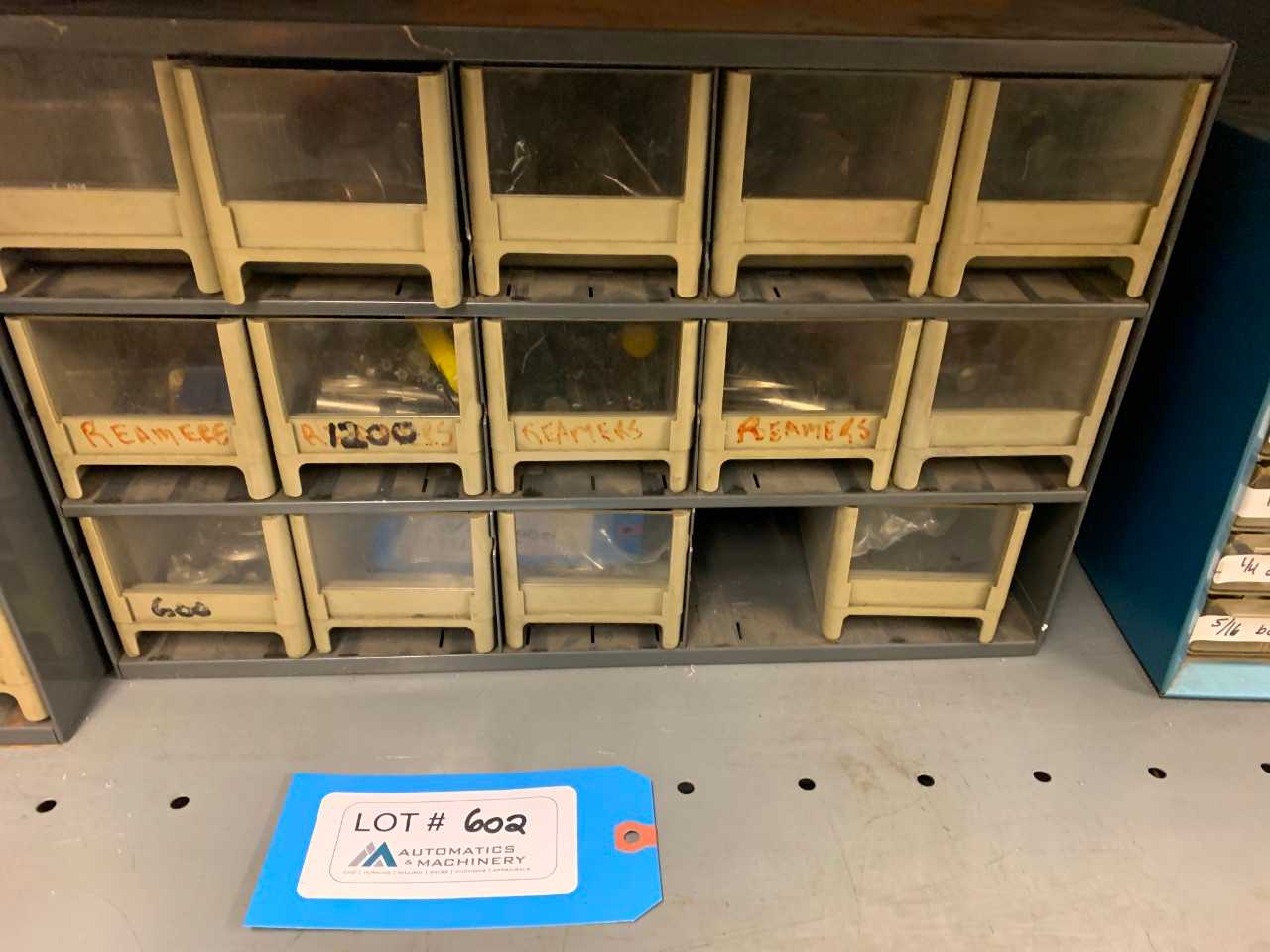 Containers with all Contents - TOOL STORAGE
