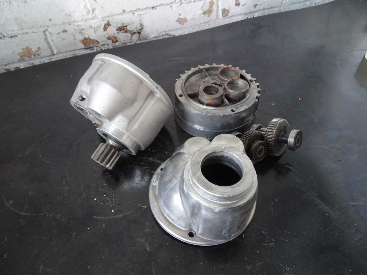 LOT OF 2 RIDGID Motor Gearboxes - ELECTRIC MOTORS