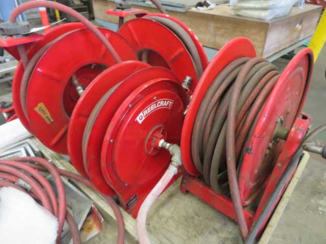 Air Hose Coil Reels (4) Lot - MISCELLANEOUS