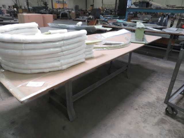 118" x 48" Work Table, no contents - MISCELLANEOUS