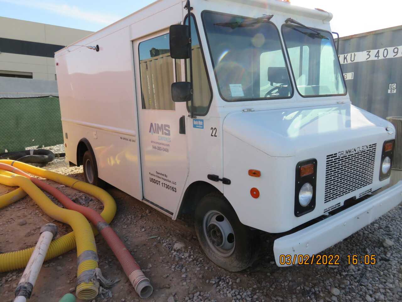 GRMA P42 Step Van - Workhorse Custom Chassis - HYDRO EXCAVATOR TRUCKS