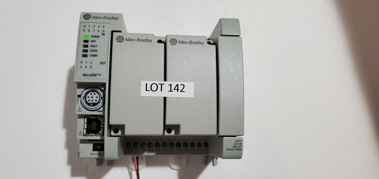 Allen Bradley Micro 830 2080-LC30-16QWB PLC - AUTOMATION & CONTROLS