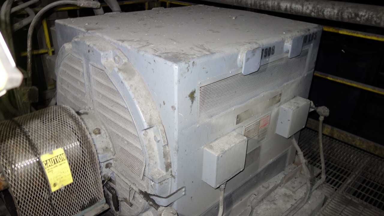 GE 1500HP 2300V 8507S 710RPM AC MOTOR - ELECTRIC MOTORS