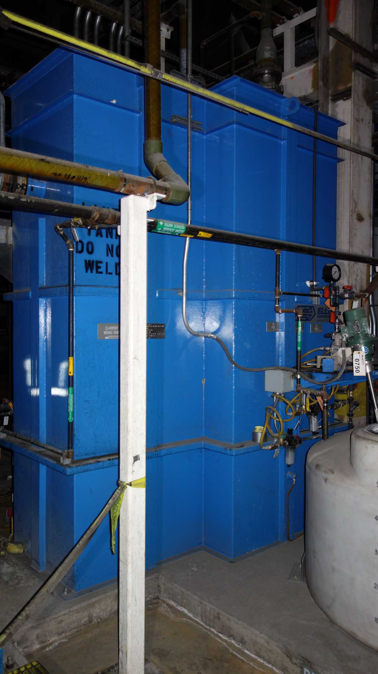 ELLIS CLARIFIER MIXING TANK PIPP-00-CF-WT-TK-MX - PROCESS EQUIPMENT