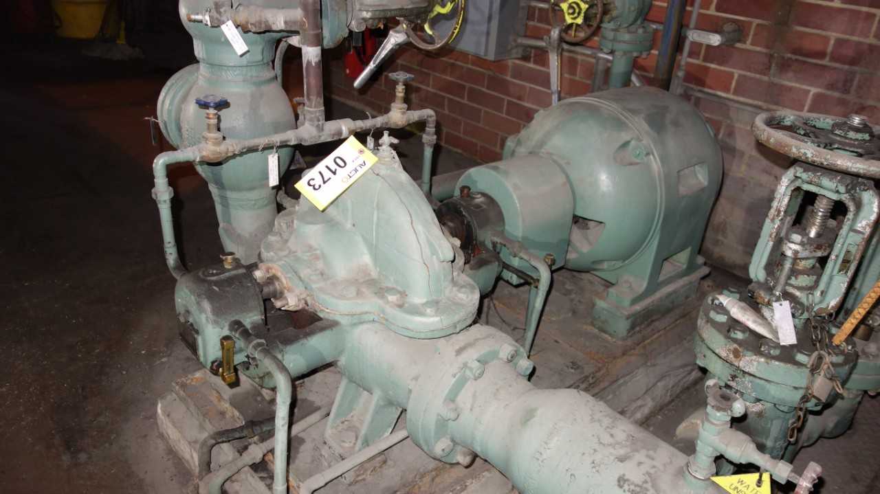 INGERSOLL RAND 5ALV SPLIT CASE CENTRIFUGAL PUMP MOTOR - CENTRIFUGAL PUMP