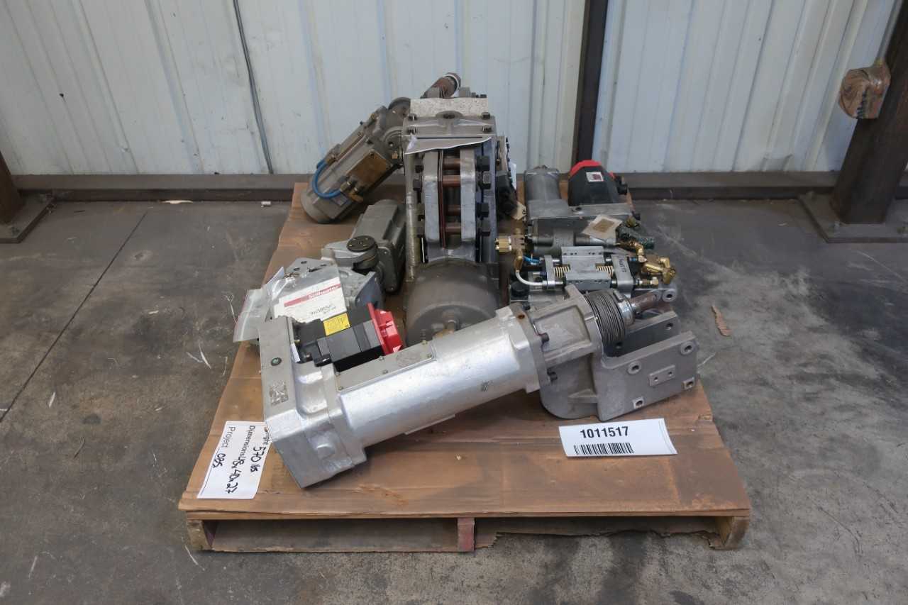 PALLET OF ASSORTED ROBOT PARTS - INDUSTRIAL ROBOTS