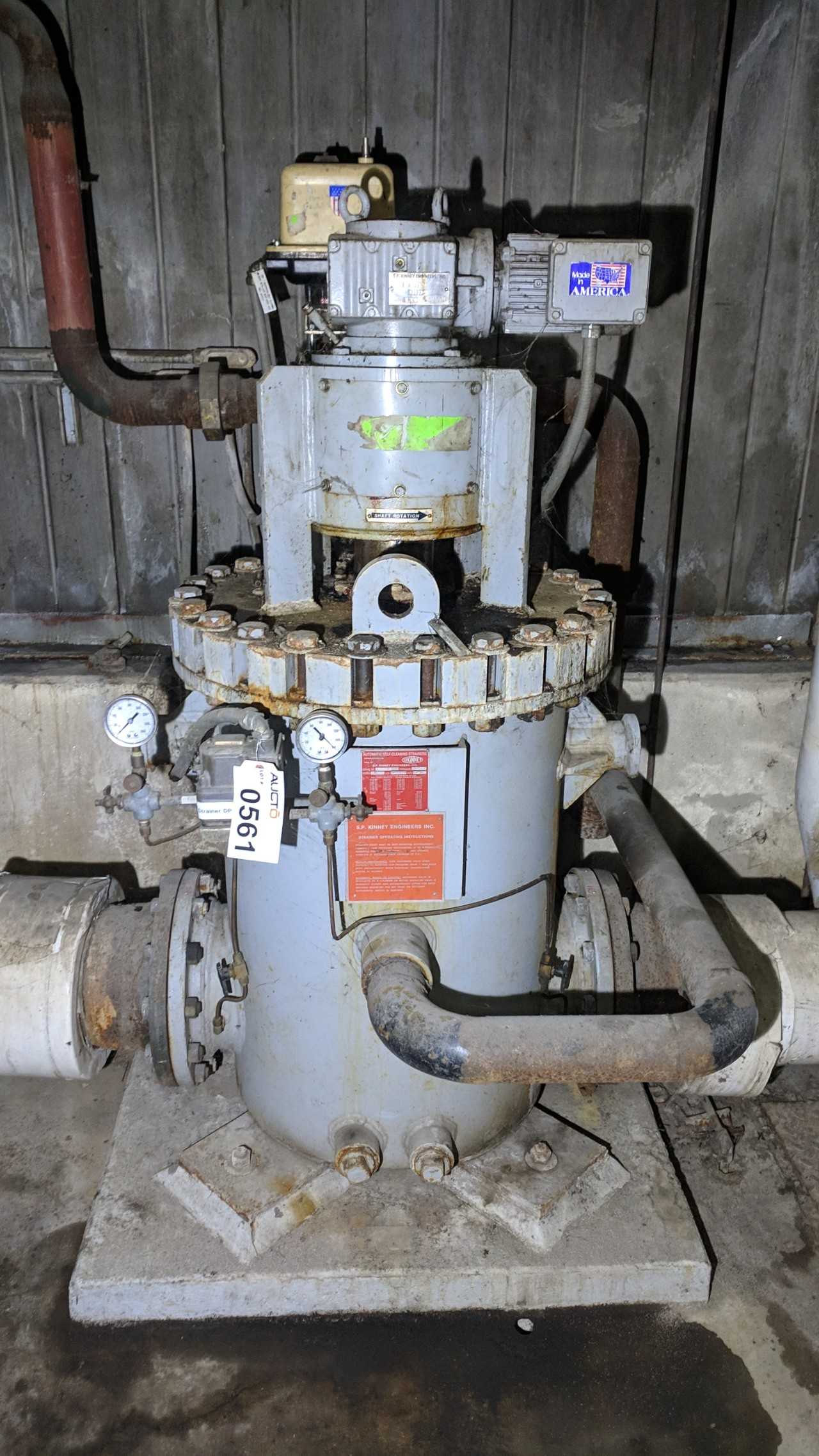 SP KINNEY 10 IN MODEL A AUTOMATIC SELF-CLEANING STRAINER - GRINDING MACHINES SP KINNEY 10 IN MODEL A AUTOMATIC SELF-CLEANING STRAINER - GRINDING MACHINES
