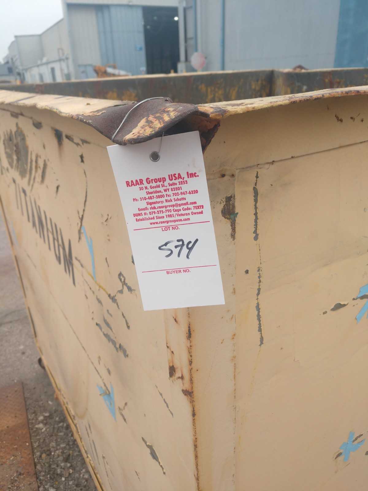 Scrap Bin on Wheels - MISCELLANEOUS