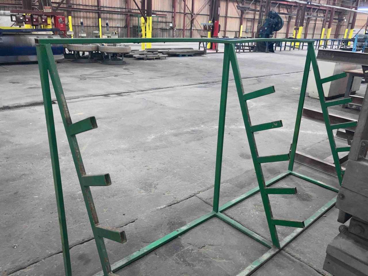 green metal rack - PLANT & FACILITY