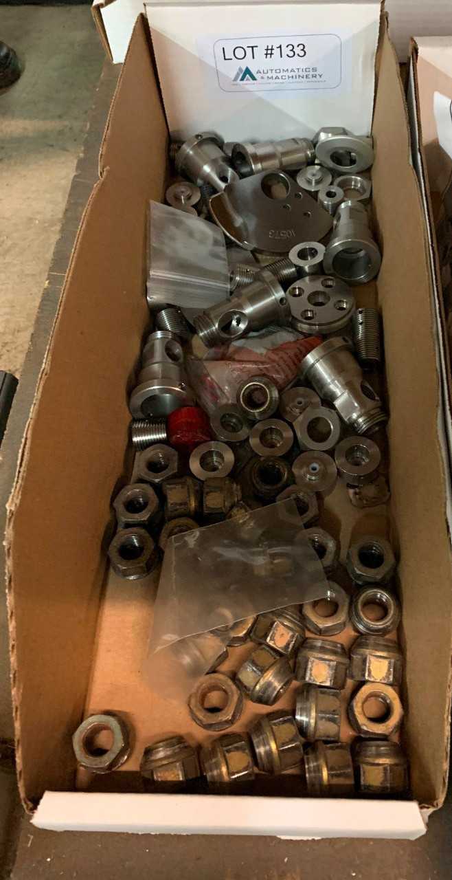 Assorted Fittings and Lug Nuts - PROCESS EQUIPMENT Assorted Fittings and Lug Nuts - PROCESS EQUIPMENT