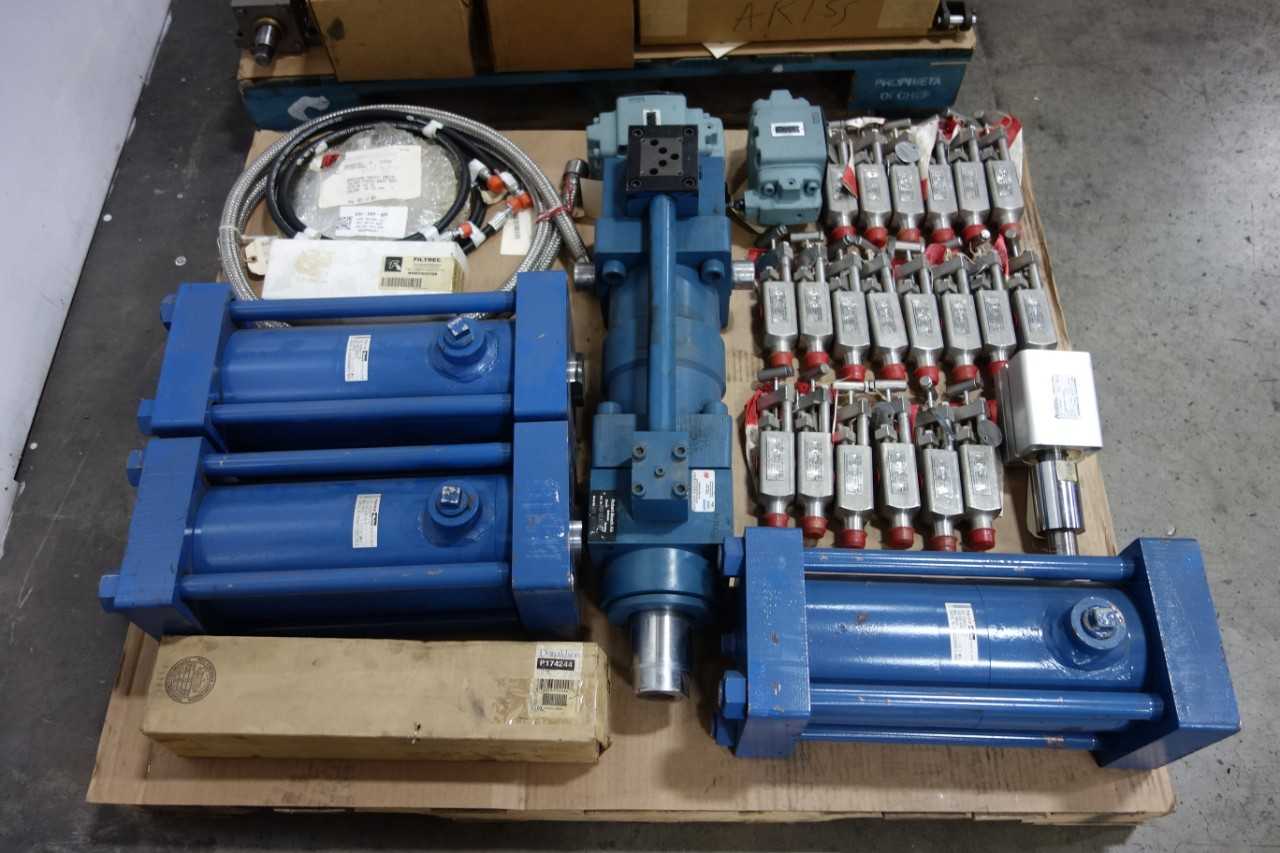 2 PALLETS OF ASSORTED HYDRAULICS - HAND TOOLS
