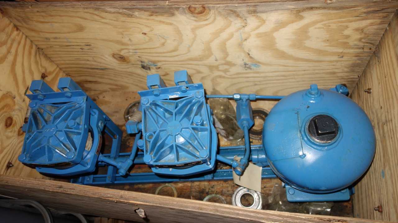 HASKEL PNEUMATIC AIR REGULATOR TANK ASSEMBLY - PROCESS EQUIPMENT