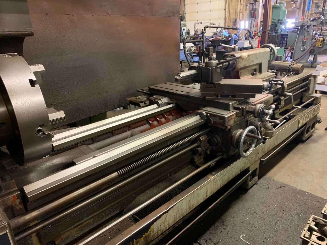 Mazak 24 Engine Lathe 24" x 120" - LATHES